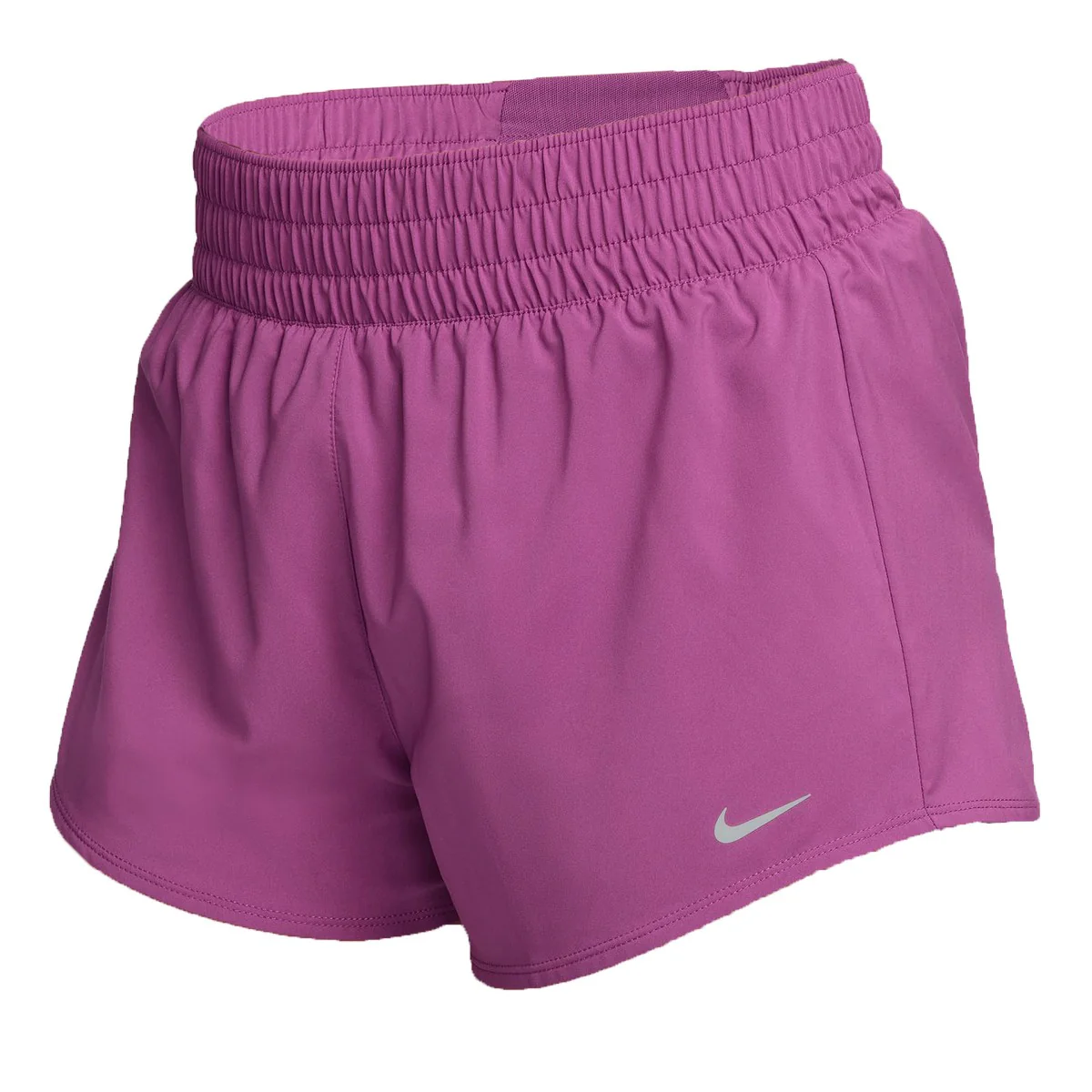 Nike Womens Dri-Fit Mid-Rise 3in. Brief-Lined Shorts - Image 4