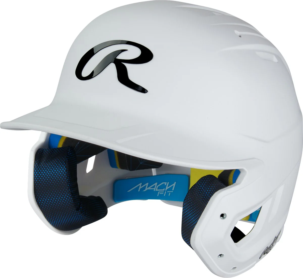 Rawlings MACH FIT Matte 1-Tone Baseball Batting Helmet - Image 5