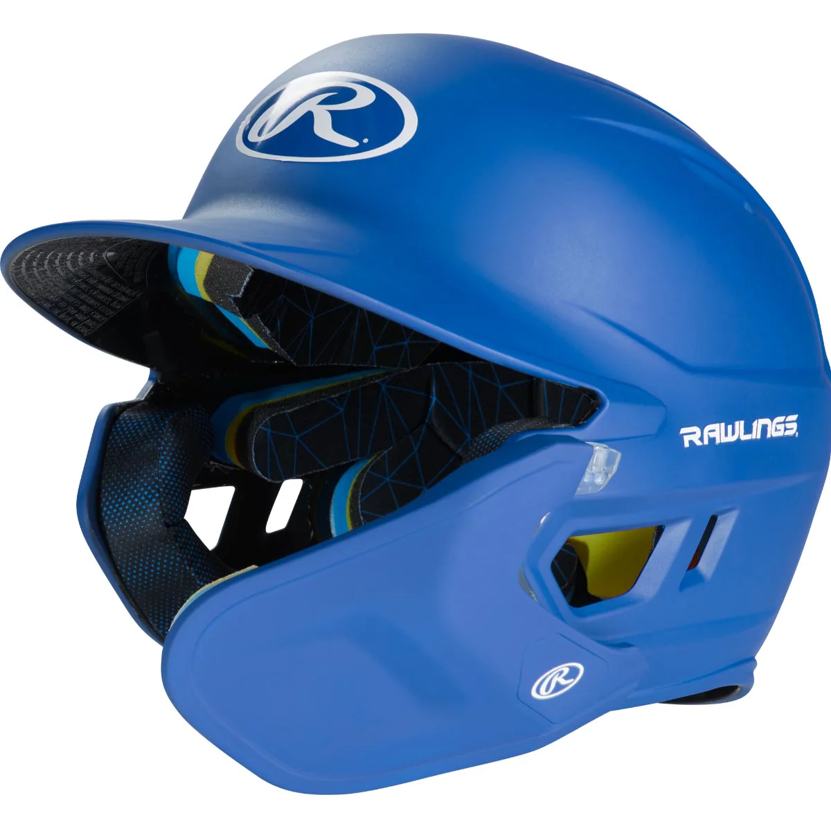 Rawlings Senior One Tone MACH Adjust Right Hand Batter Helmet with Adjustable Faceguard One - Image 3
