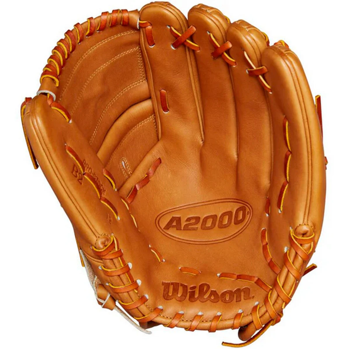 Wilson A2000 B2 Glove Day Series Saddle Tan Edition 12" Baseball Fielders Glove - Image 3